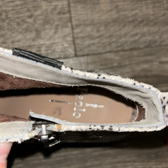 Snakeskin Ankle Boots - Picture 8 of 9